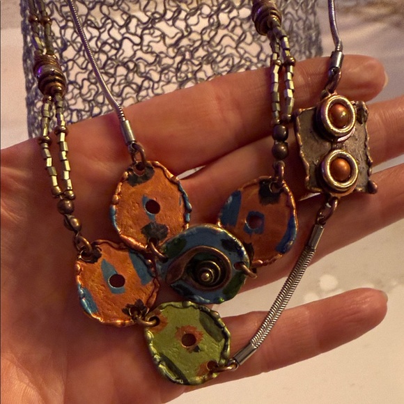 Colorful Beaded Necklace - Picture 3 of 4